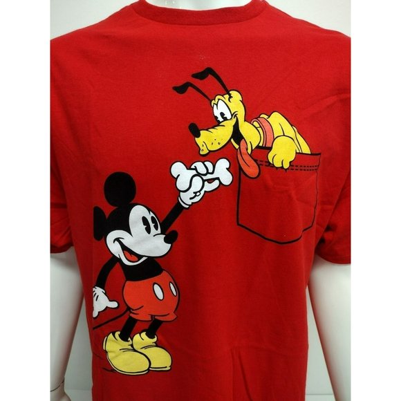 Disney's Mickey Mouse and Pluto T shirt Adult Unisex Size 2X - Picture 2 of 7